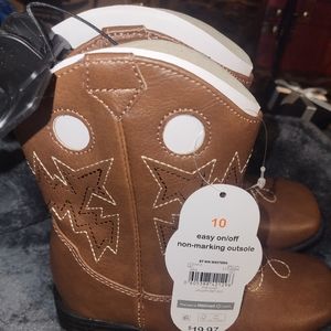 Size 10 boys cowboy boots